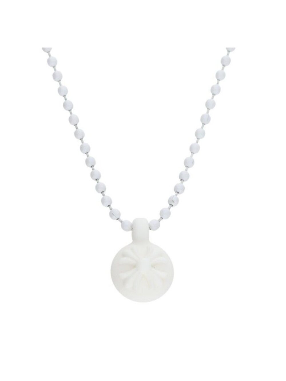 Chrome Hearts Rubber CH Cross Ball Necklace